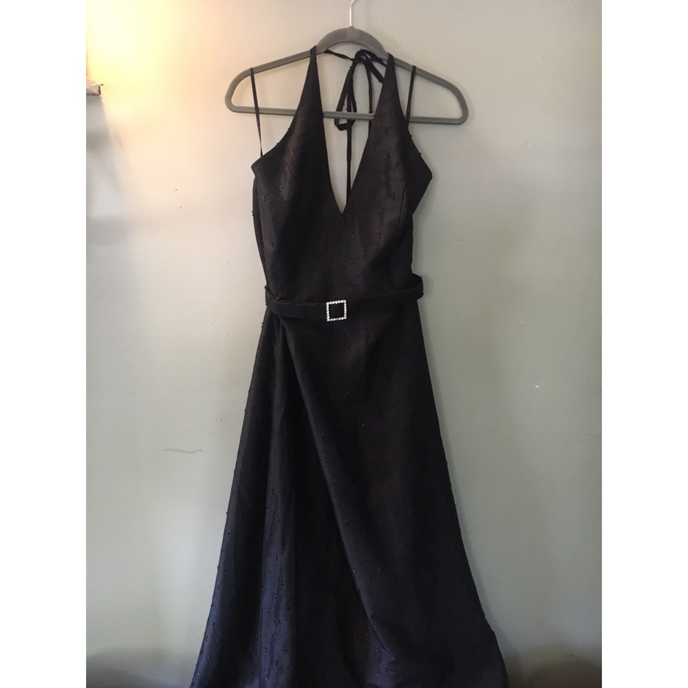 Beaded Halter Gown